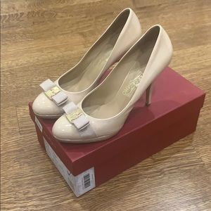 TINA Bisque Patent Calf size 10B